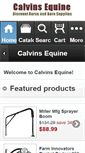 Mobile Screenshot of calvinsequine.com